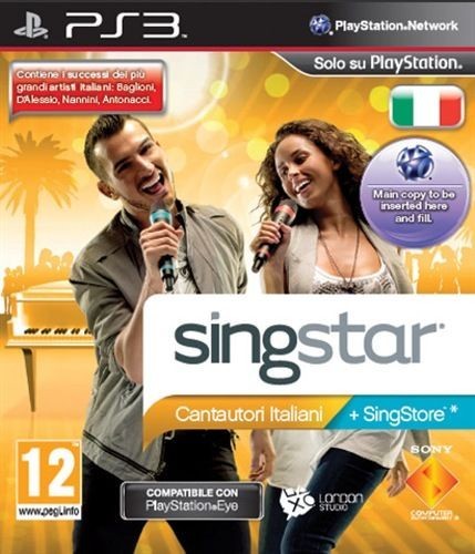 Singstar cantautori italiani - cantautori,