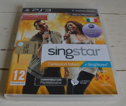 Singstar cantautori italiani - singstar,