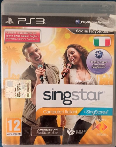 Singstar cantautori italiani - singstar,